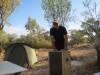  camping at the barcoo river near isisford