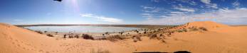  panorama big red towards east and birdsville