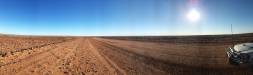  flat landscape near the dig tree site